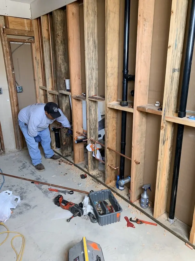 Commercial rough-in plumbing for Gas Line Repair in Saint Stephens Estates